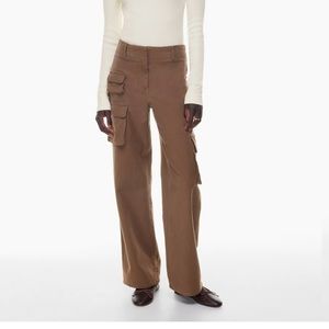 Aritzia Cargo Pant in limited edition cocoa bean